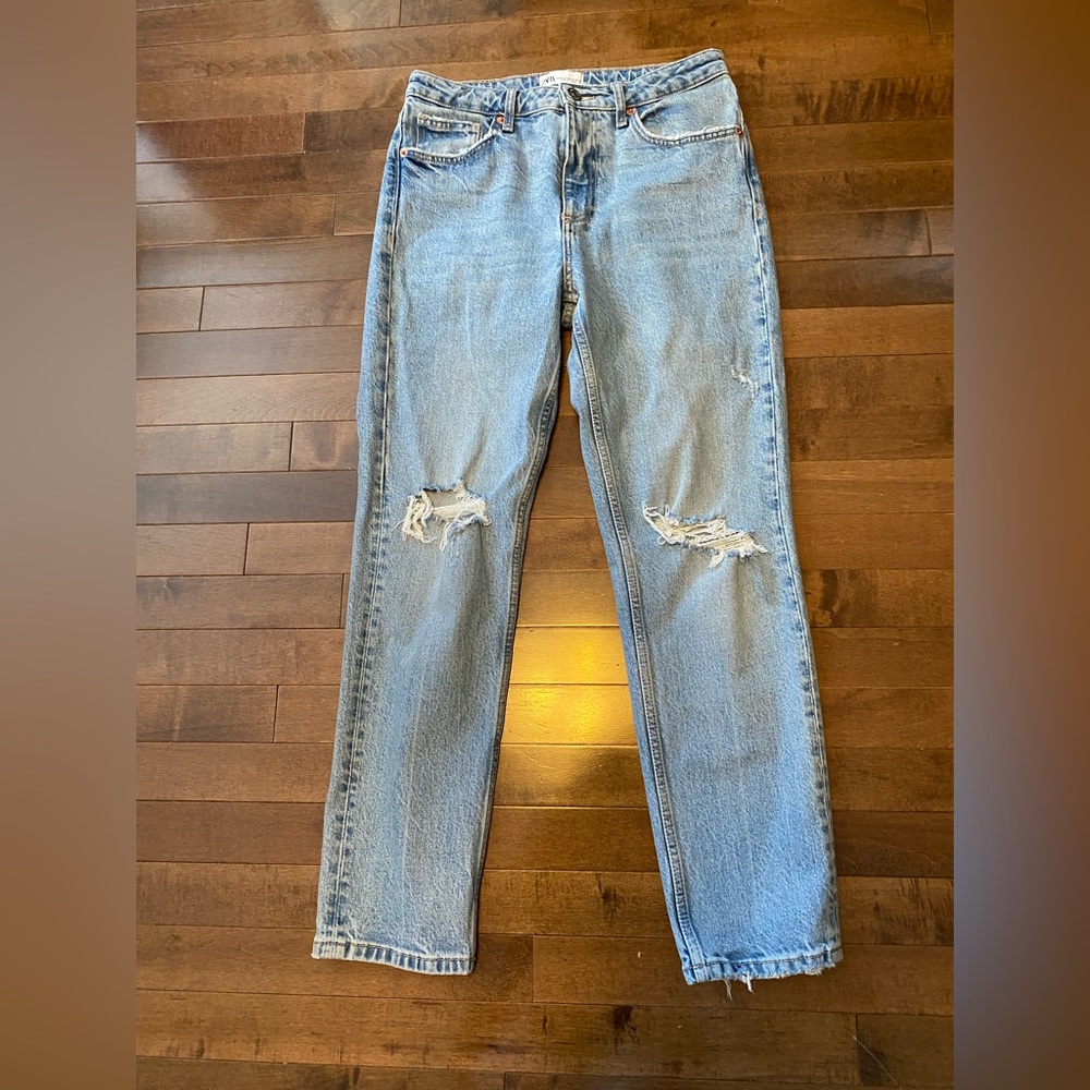 Zara Classic Blue Denim Jeans